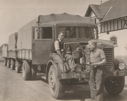 Der erste LKW