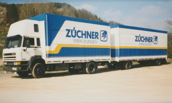 Züchner Verpackungen LKW